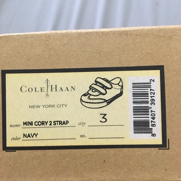 Baby Boy Cole Haan Shoes - Navy Blue - Picture 2 of 5